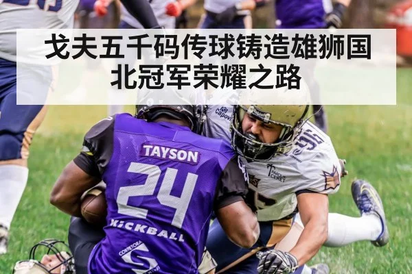 American football action